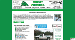 Desktop Screenshot of murleyplumbing.com